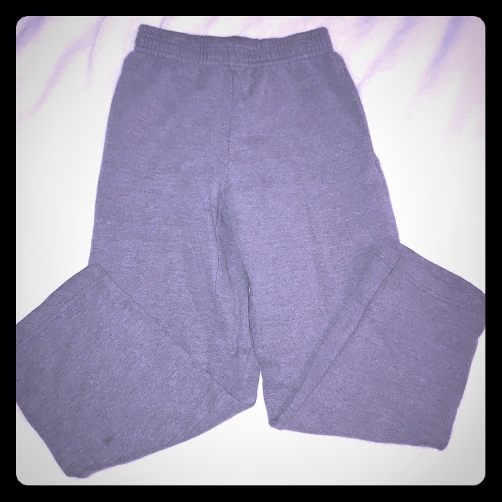 Big Kids Grey Sweat Pants.